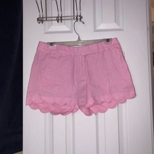 J crew pink shorts